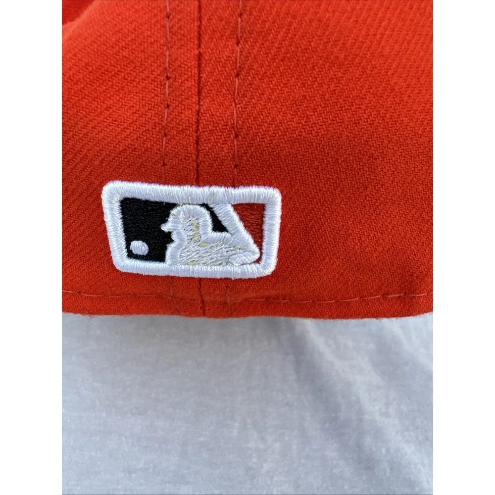 New Era MLB‎ Authentic On Field 59FIFTY Fitted 7 3/8 Cap Miami Marlins Orange